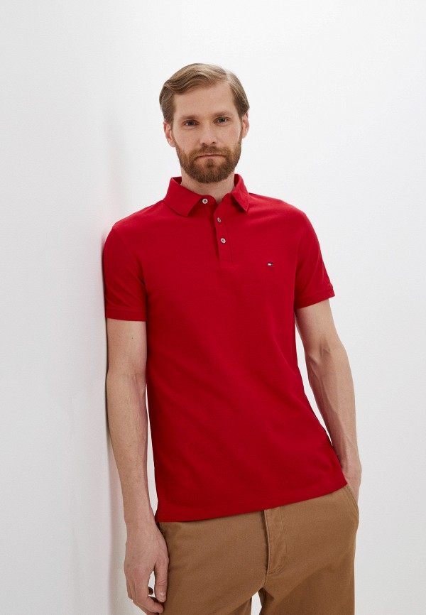 

Поло Tommy Hilfiger, Красный