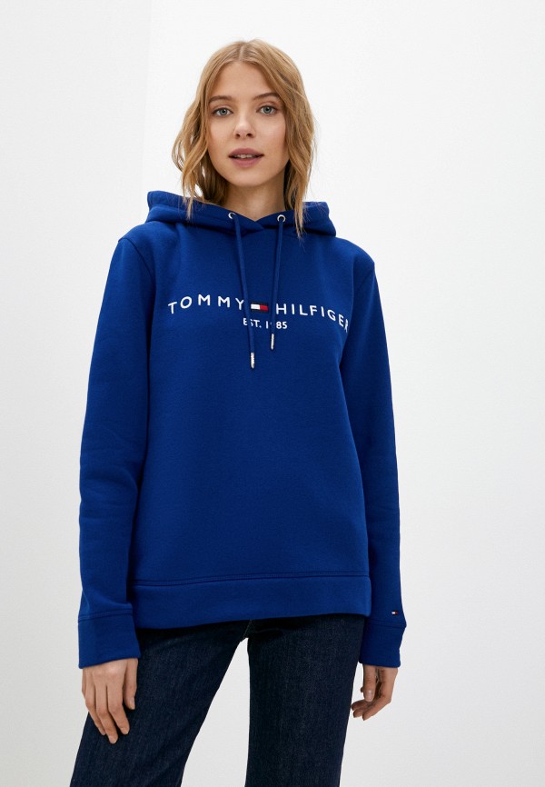 Худи Tommy Hilfiger синий WW0WW26410 RTLACC559201