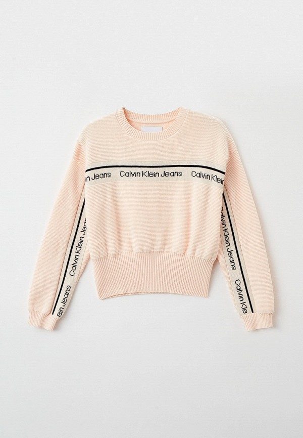 Джемпер Calvin Klein Jeans розового цвета