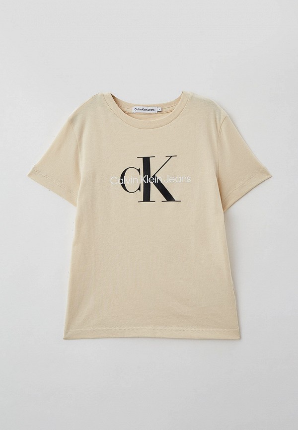 

Футболка Calvin Klein Jeans, Бежевый