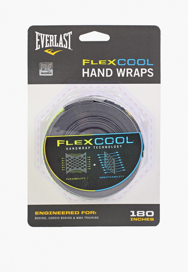 

Бинт боксерский Everlast, Серый, 4.55 м