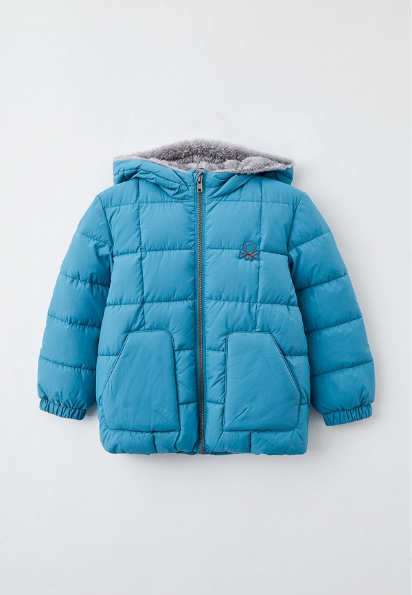 

Куртка утепленная United Colors of Benetton, Бирюзовый