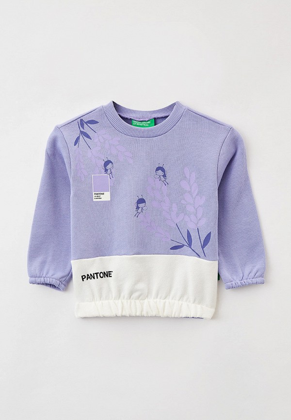 

Свитшот United Colors of Benetton, Фиолетовый