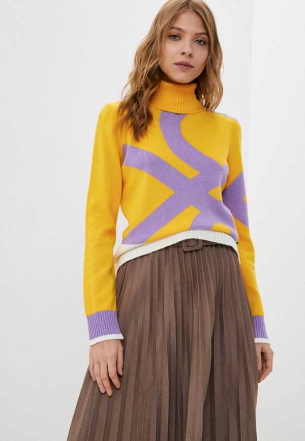 

Водолазка United Colors of Benetton, Желтый, BENETTON x PANTONE