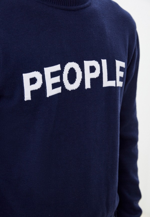 Джемпер United Colors of Benetton синий, размер 46, фото 4