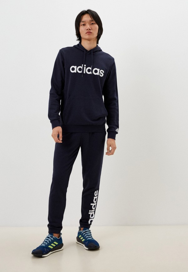 Худи adidas синий, размер 40, фото 2