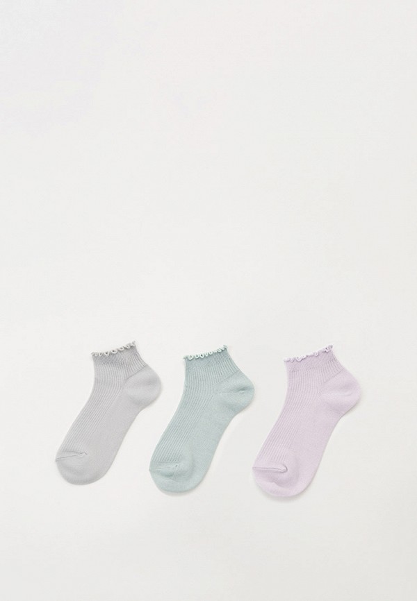 Носки для девочки 3 пары UNIQLO 173-444197(21-01)