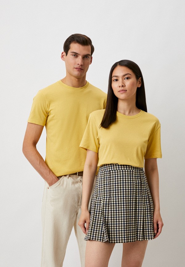 

Футболка UNIQLO, Желтый, DRY