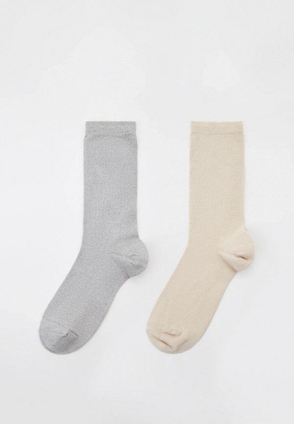 

Носки 2 пары UNIQLO, Разноцветный, HEATTECH