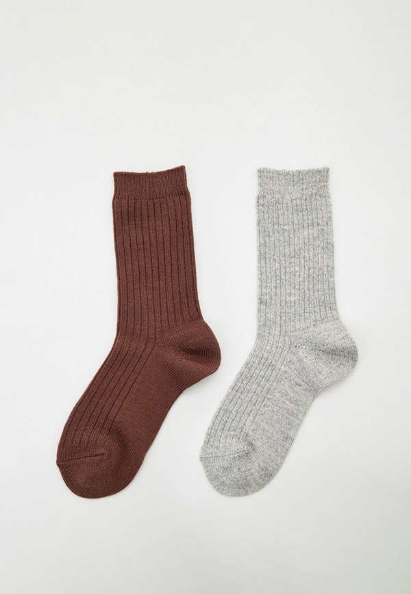 

Носки 2 пары UNIQLO, Разноцветный, HEATTECH