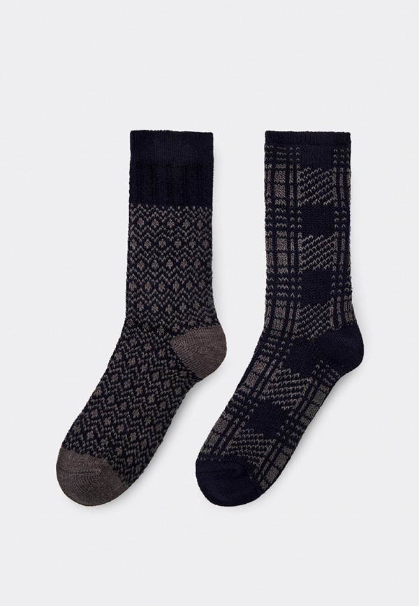 

Носки 2 пары UNIQLO, Синий, HEATTECH