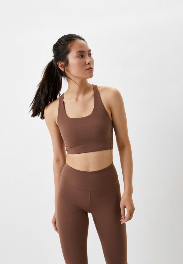 

Бюстгальтер UNIQLO, Коричневый, без косточек (Active)