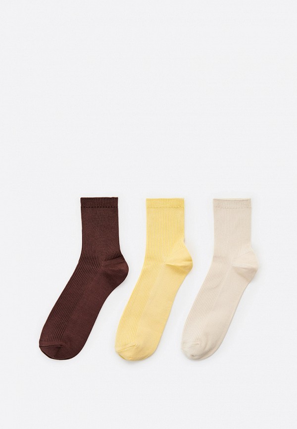 

Носки 3 пары UNIQLO, Разноцветный
