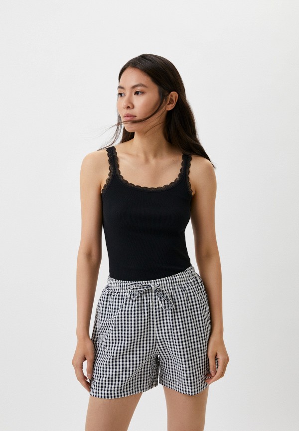

Майка домашняя UNIQLO, Черный, из хлопка