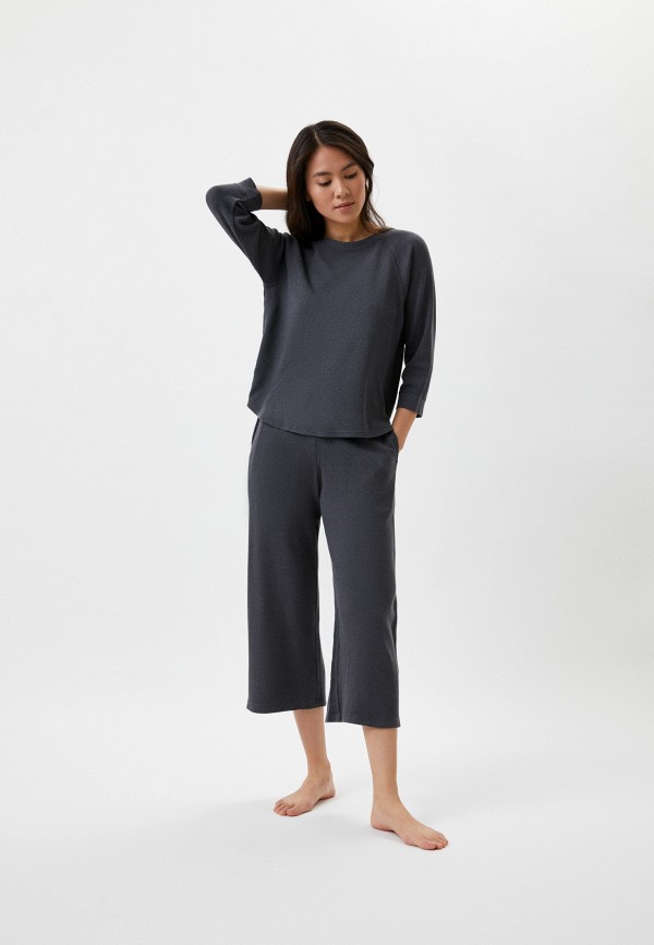 

Костюм домашний UNIQLO, Серый, из вафельного трикотажа