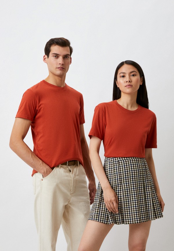 

Футболка UNIQLO, Коричневый, DRY