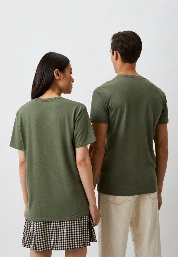 Футболка UNIQLO зеленый, размер 46, фото 3