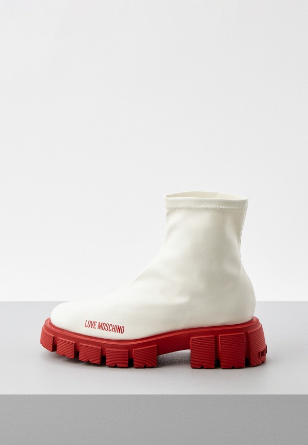

Ботинки Love Moschino, Белый