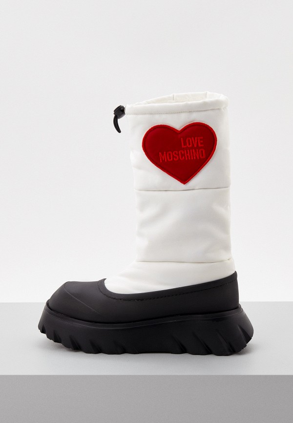 

Дутики Love Moschino, Белый