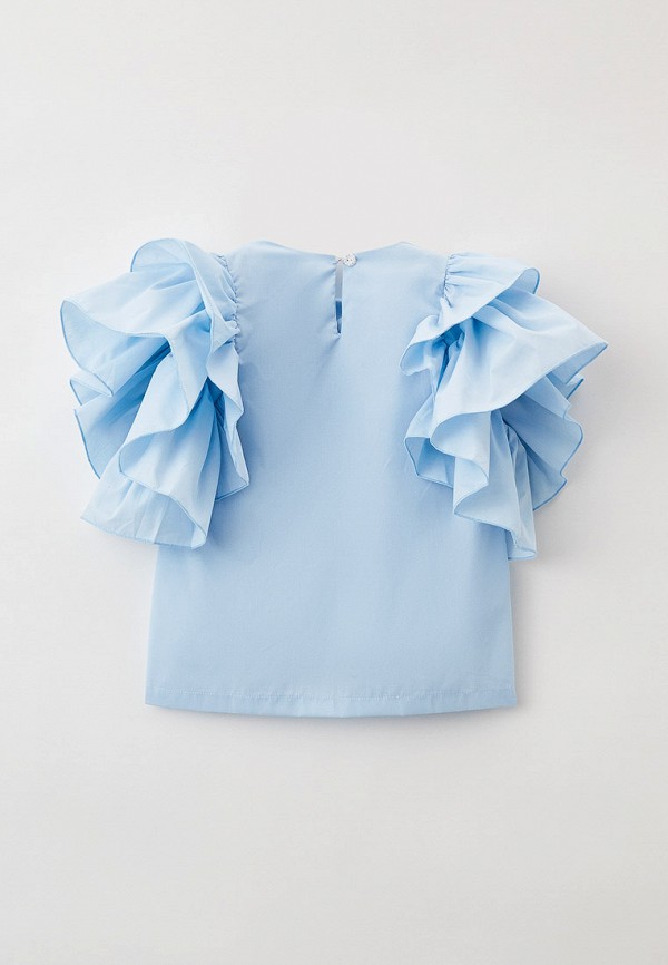 Блуза T&K голубой, размер 140, фото 2