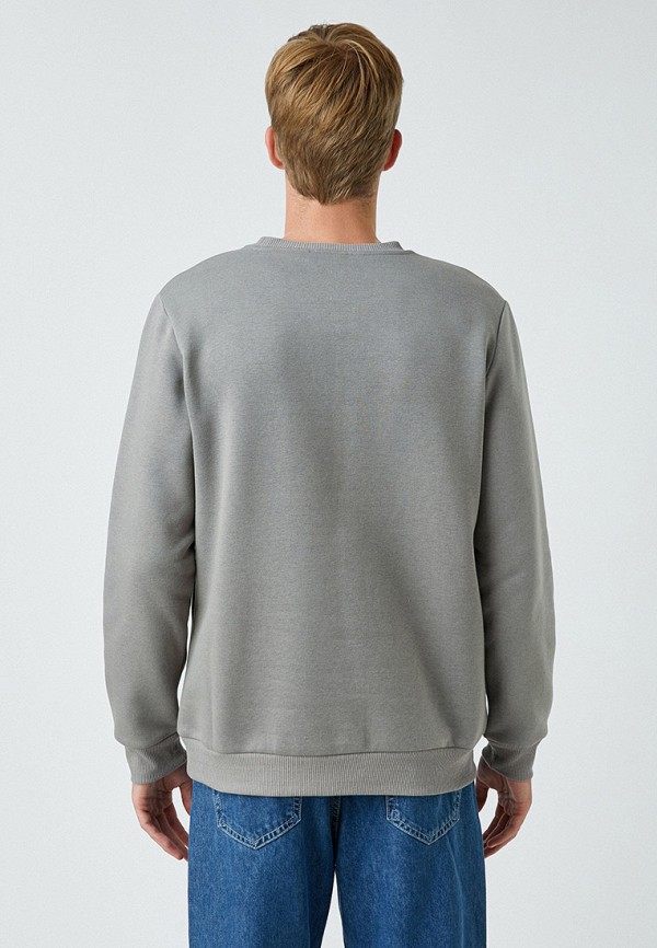 Свитшот Koton серый, размер 48, фото 3