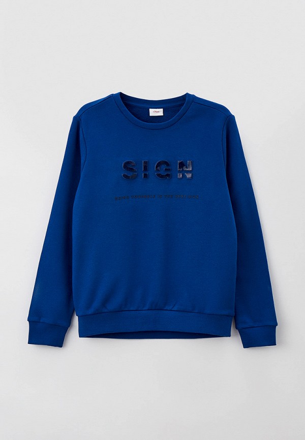 

Свитшот s.Oliver, Синий