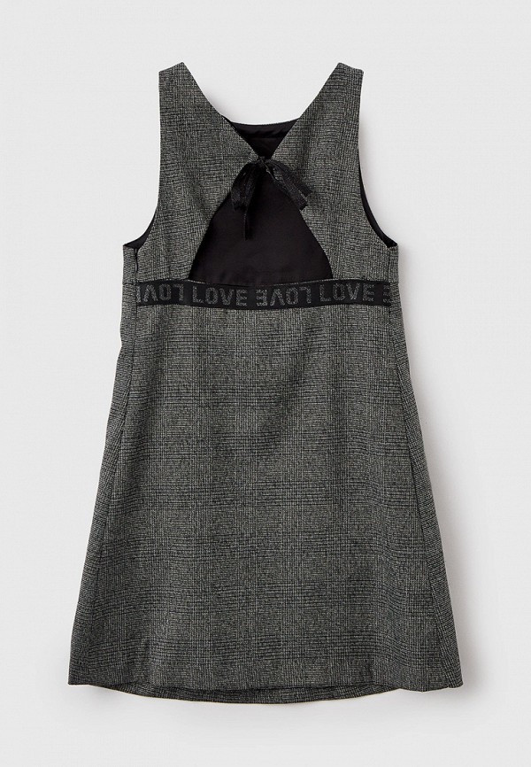 Сарафан Choupette серый, размер 140, фото 2