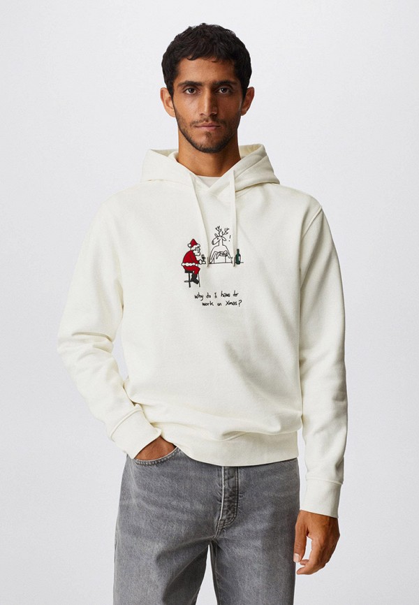 

Худи Mango Man, Белый, XMASFH
