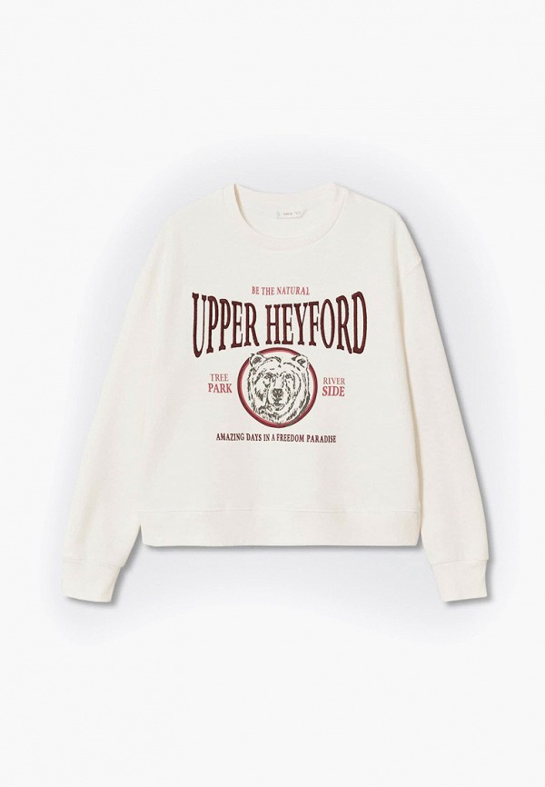 

Свитшот Mango Kids, Белый, UPPER