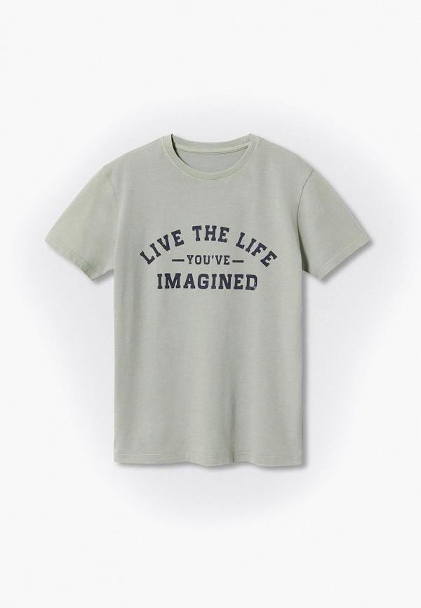 

Футболка Mango Kids, Зеленый, IMAGINE