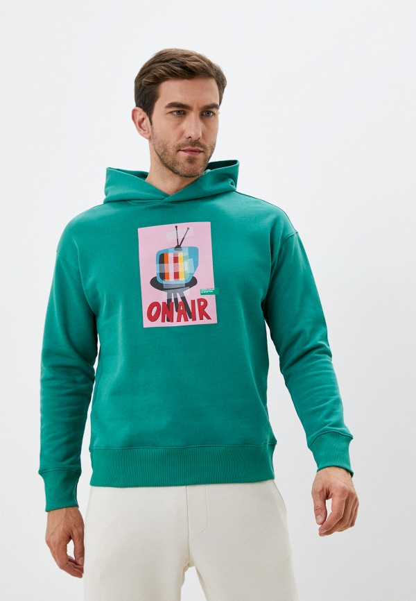 

Худи United Colors of Benetton, Зеленый