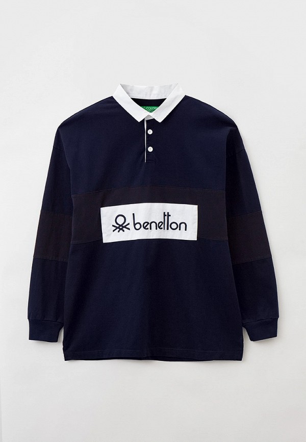 

Поло United Colors of Benetton, Синий