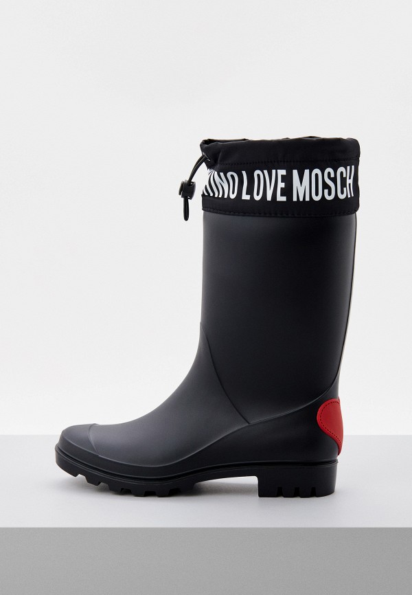

Резиновые сапоги Love Moschino, Черный