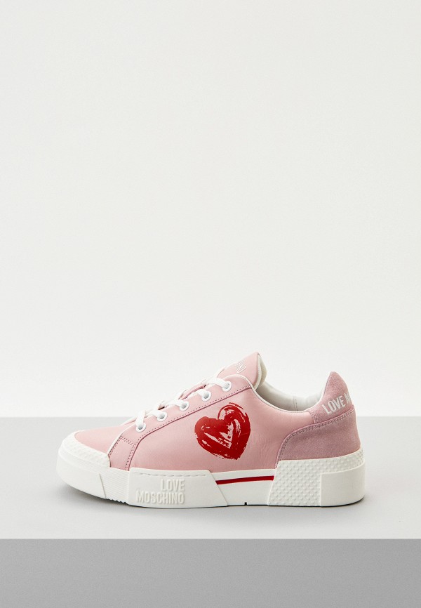 

Кеды Love Moschino, Розовый