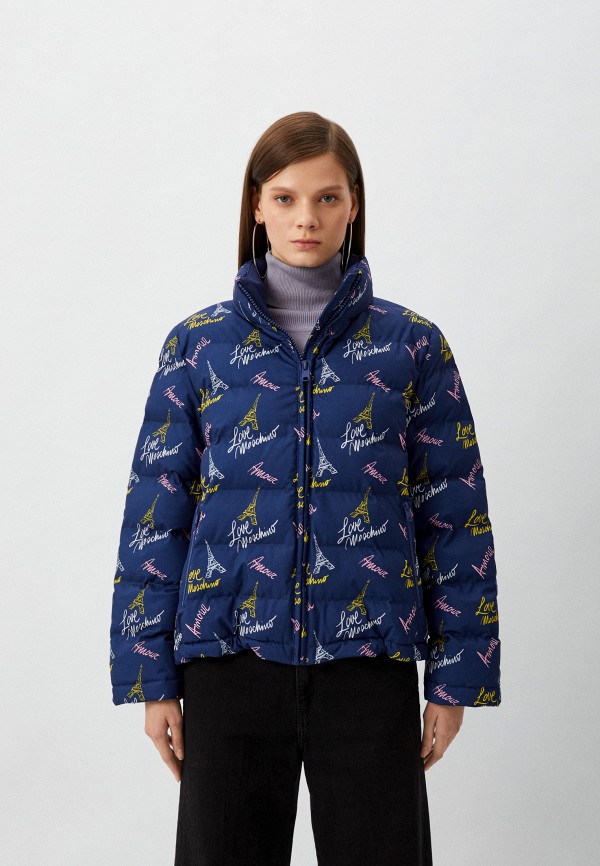 

Куртка утепленная Love Moschino, Синий