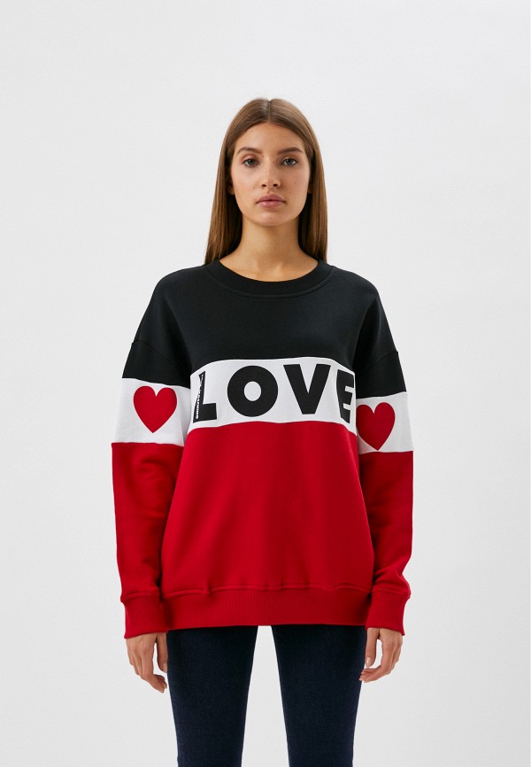 

Свитшот Love Moschino, Красный