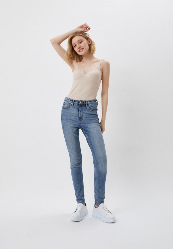 Майка UNIQLO бежевый, размер 42, фото 2