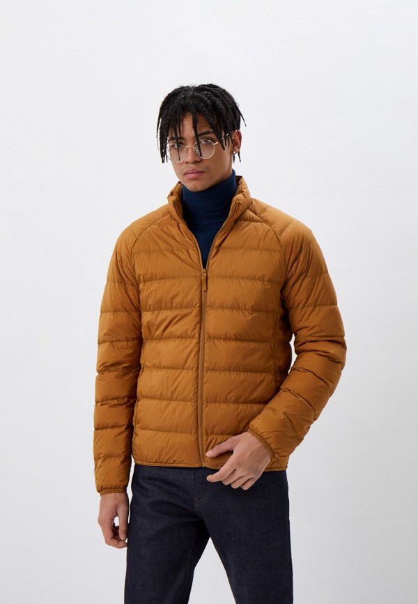 

Пуховик UNIQLO, Желтый, ультралегкий, 3D-крой