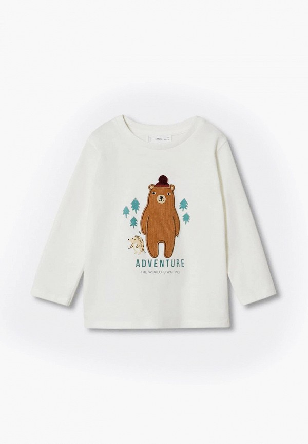 

Лонгслив Mango Kids, Белый, OSO