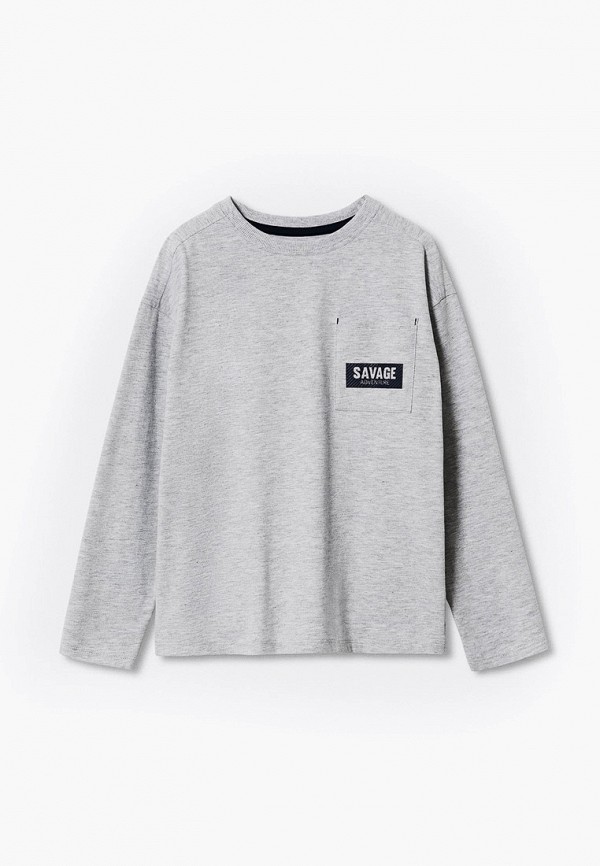 

Лонгслив Mango Kids, Серый, SAVAGE