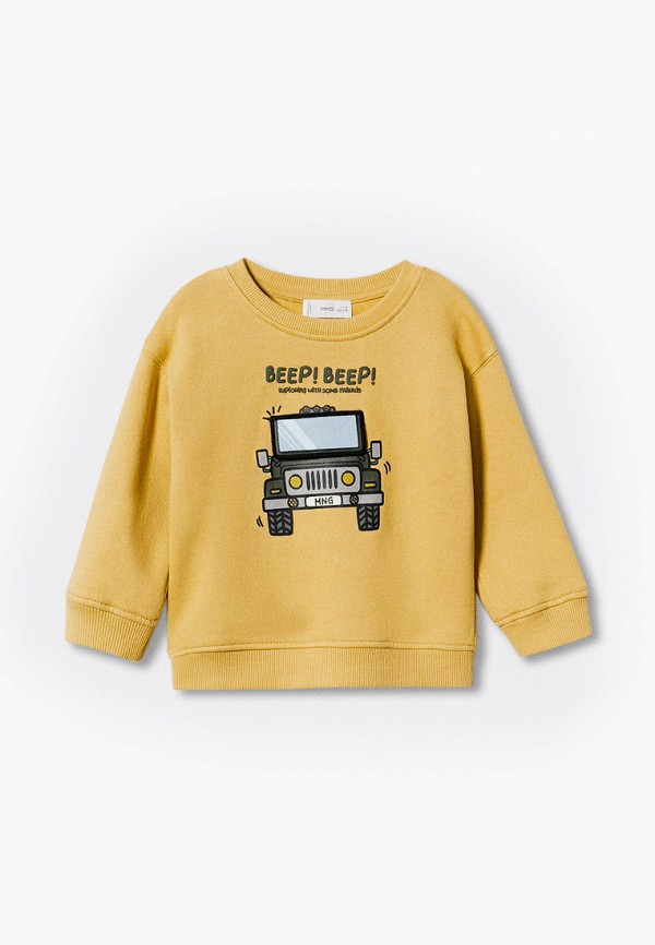 

Свитшот Mango Kids, Желтый, JEEP