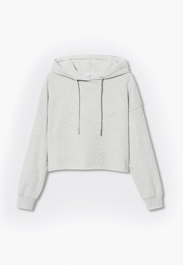 

Худи Mango Kids, Серый, CROP