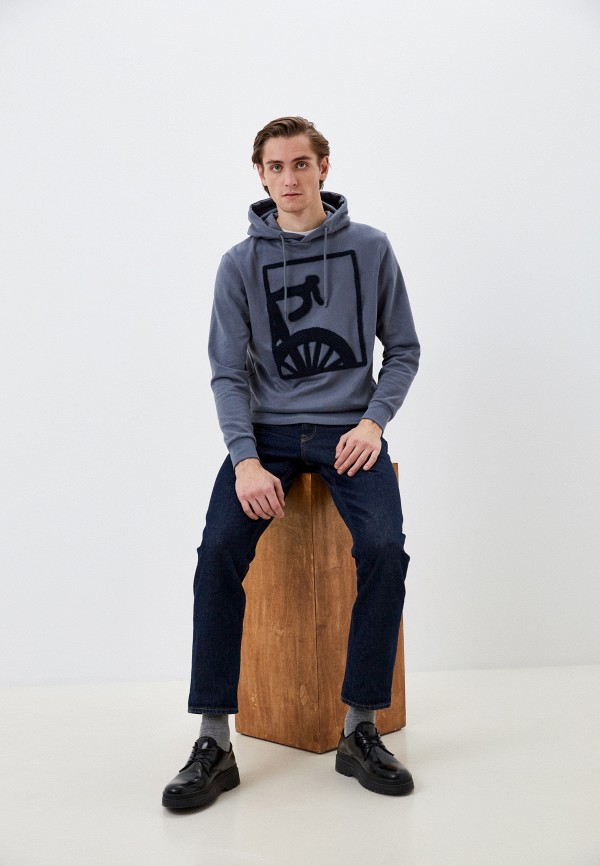 Худи Springfield серый, размер 46, фото 2