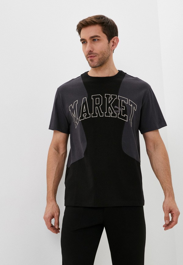 

Футболка PUMA, Черный, PUMA x MARKET Relaxed Logo Tee