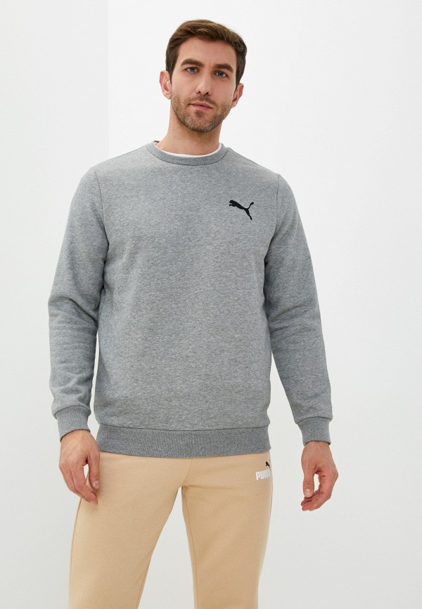 

Свитшот PUMA, Серый, ESS Small Logo Crew FL