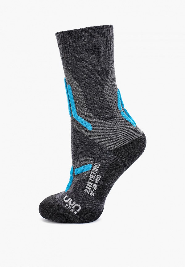 

Термоноски UYN, Серый, LADY TREKKING 2IN MERINO MID SOCKS