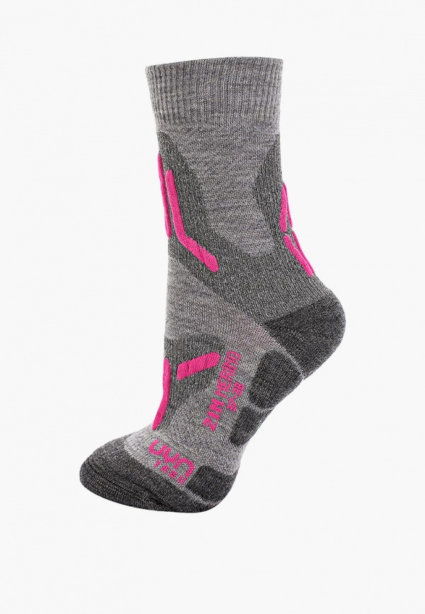 

Термоноски UYN, Серый, LADY TREKKING 2IN MERINO SOCKS