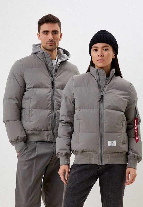 

Куртка утепленная Alpha Industries, Серый
