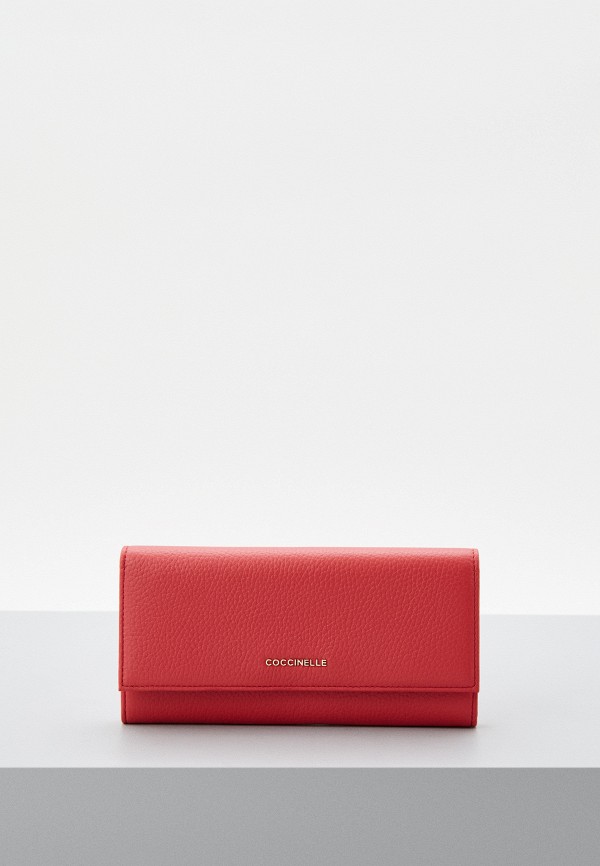

Кошелек Coccinelle, Красный, METALLIC SOFT