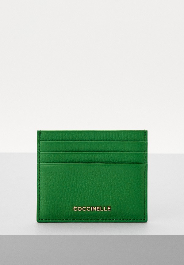 

Кредитница Coccinelle, Зеленый, METALLIC SOFT